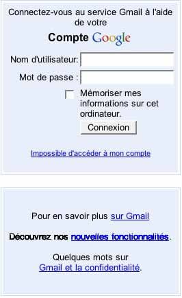 Lien vers une page d'infos sur la securite et la confientialite
