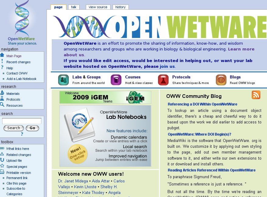OpenWetWare_home